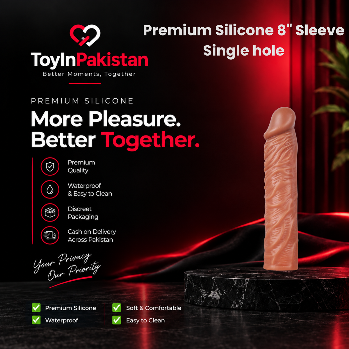 Single Hole Sleeve in Pakistan - 8 Inch