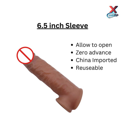 Buy 6.5 Inch Sleeve Condoms in Pakistan - Sex Toys