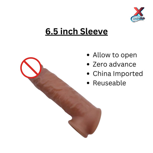 Buy 6.5 Inch Sleeve Condoms in Pakistan - Sex Toys